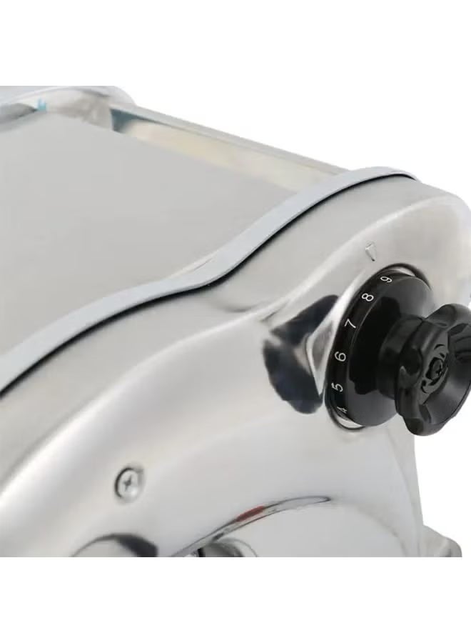 Denx DX3220 Electric Pasta Machine 130W Automatic Noodle Maker with Stainless Steel Body, Adjustable 1–4 mm Dough Thickness Control, Stable Non-Slip Base, Waterproof Power Button - Image 4